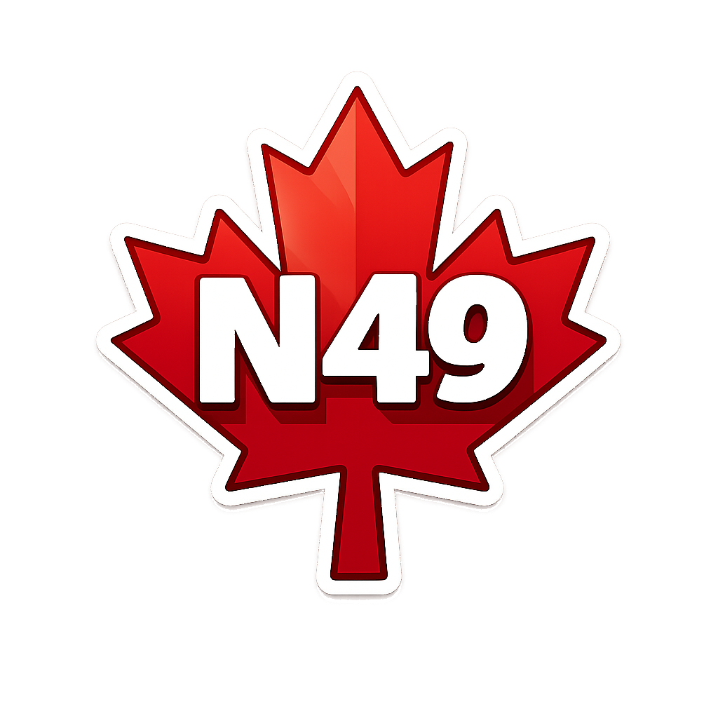 N49°